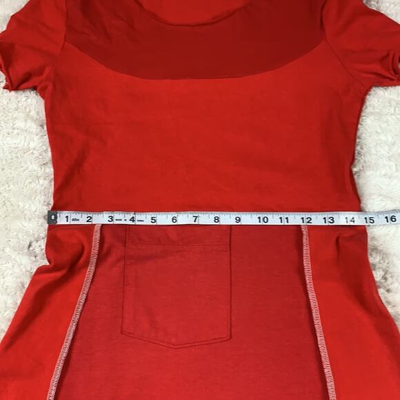 Remark Clothing red recycled tee shirt dress, xs - Picture 4 of 4